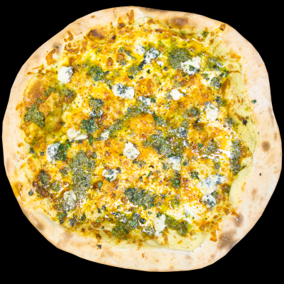 Четыре Сыра с соусом Песто