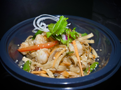 Эби яки удон