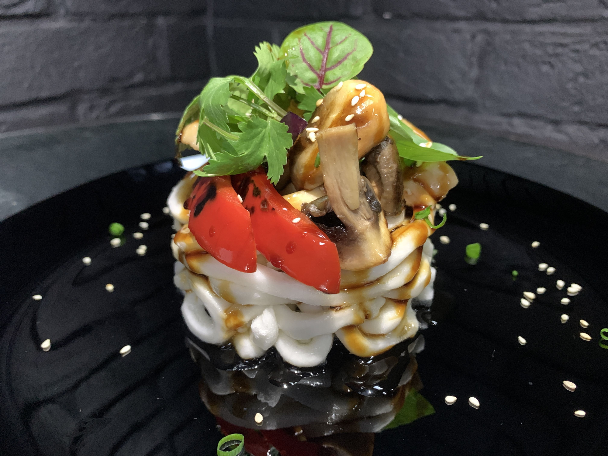  Горячие блюда Тори удон тэрияки